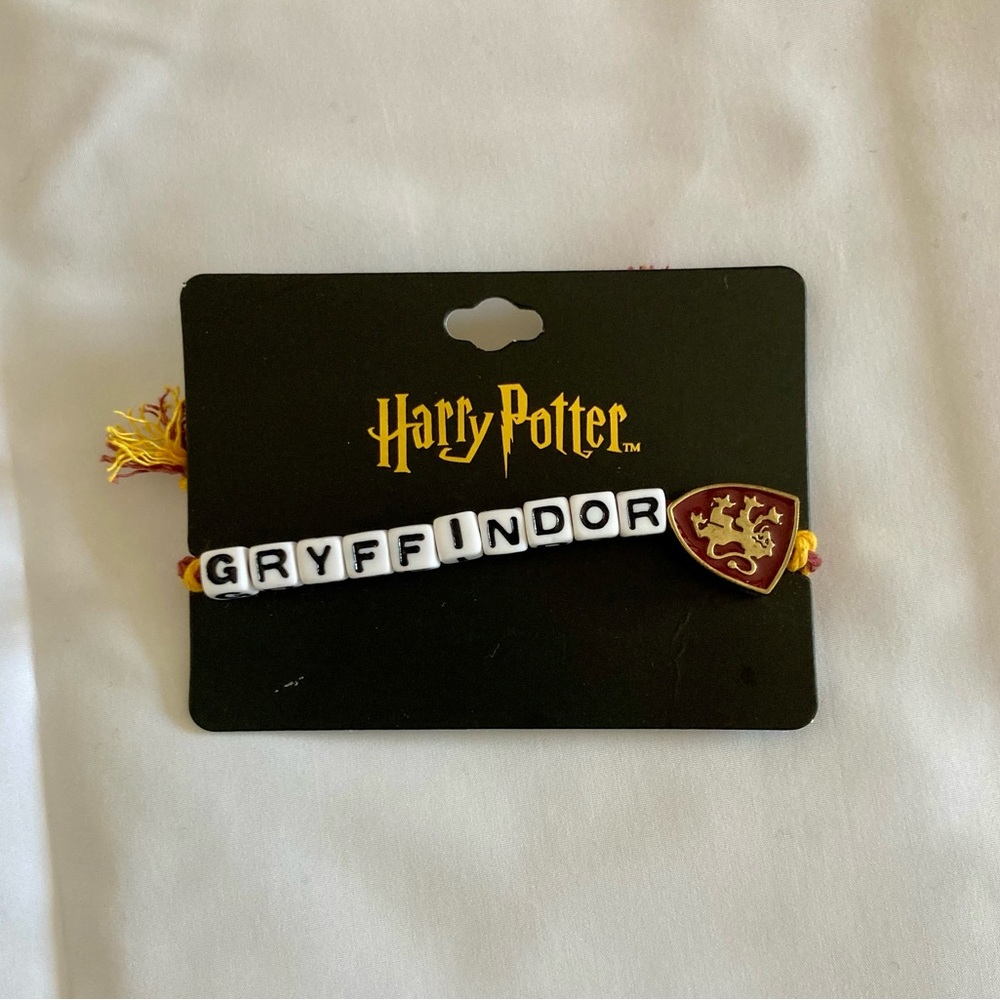 Harry Potter Beaded Gryffindor Bracelet